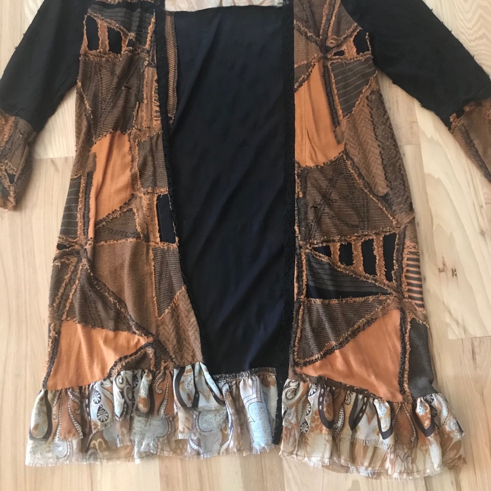 Gimmicks by BKE pieced lightweight kimono - Picture 3 of 8